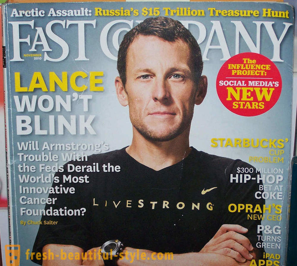 Lance Armstrong: Une Biographie, cycliste de carrière, lutte contre le cancer, et des livres photo