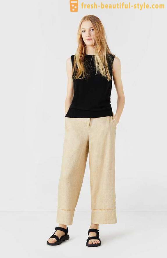 Pantalon large des femmes: photo, vue d'ensemble des modèles, quoi porter?