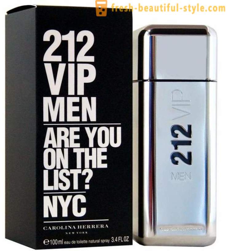 Eau de Toilette 212 Hommes Carolina Herrera: parfum pour la description des hommes et des avis clients
