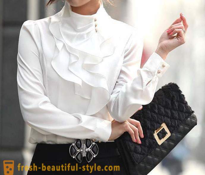 Blanc chemises des femmes: une photo de styles réels, des conseils de styliste pour créer des images