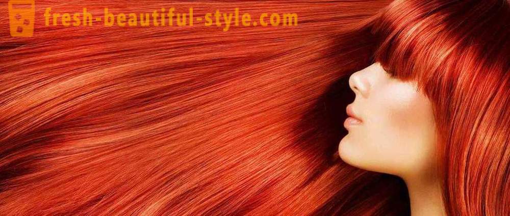 La couleur des cheveux de gingembre: une vue d'ensemble, les caractéristiques, les fabricants et les commentaires