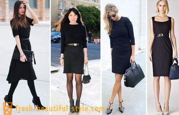 Conseils de mode: quoi porter avec une robe noire?