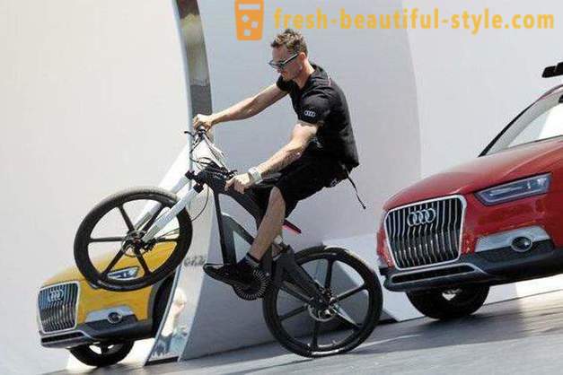 Vélos Audi: vue d'ensemble, les caractéristiques, les avantages,