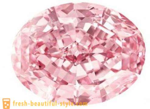 Le plus cher dans le diamant du monde « Pink Star » (Pink Star)