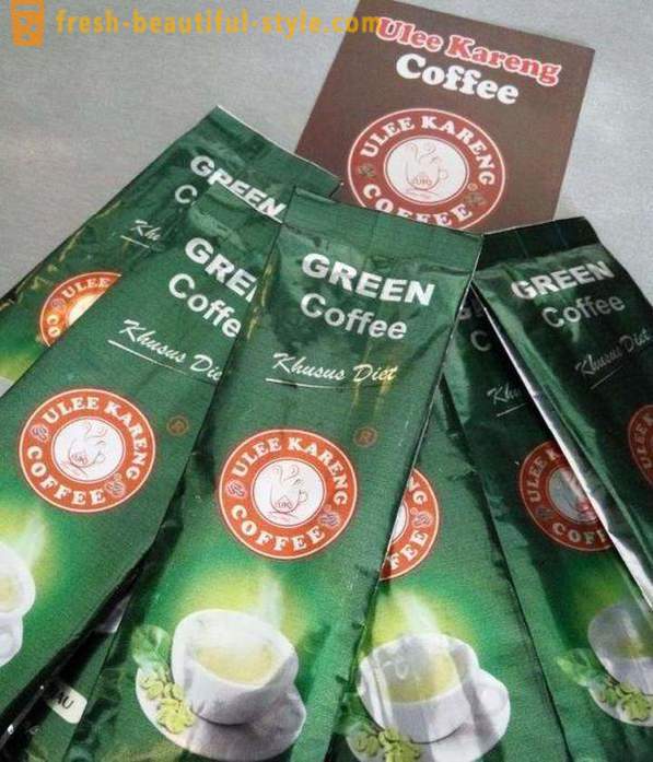 Vert Slimming Coffee: commentaires, les avantages et les inconvénients, l'enseignement