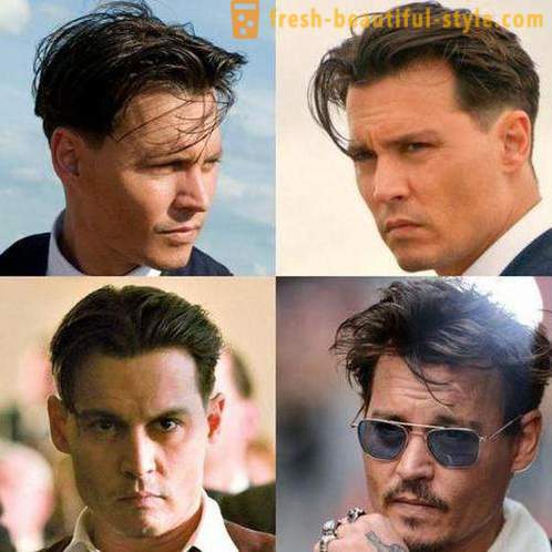 L'évolution des coiffures: Johnny Depp