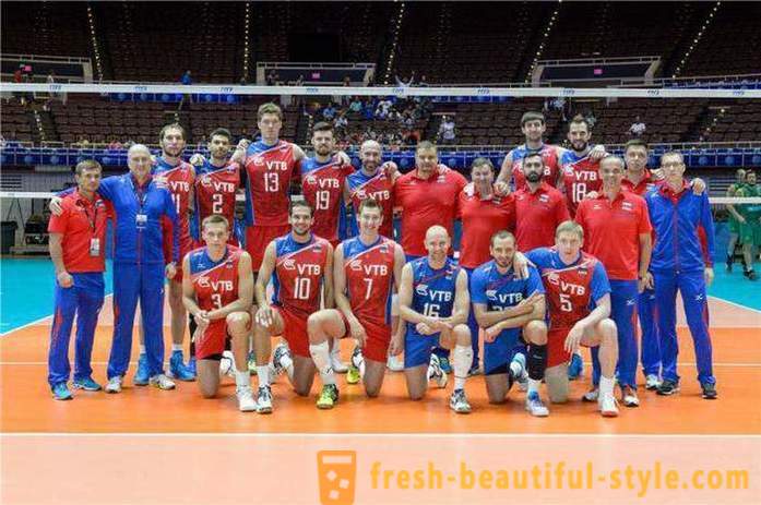 Équipe de volley-ball russe: composition, dossiers et réalisations