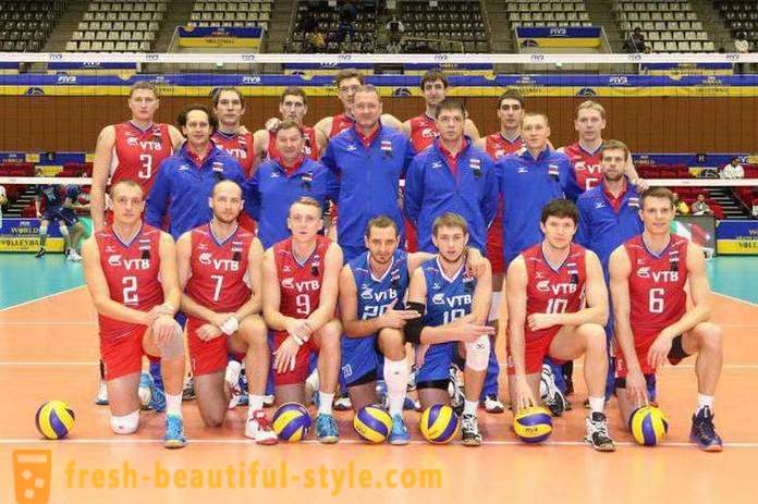 Équipe de volley-ball russe: composition, dossiers et réalisations