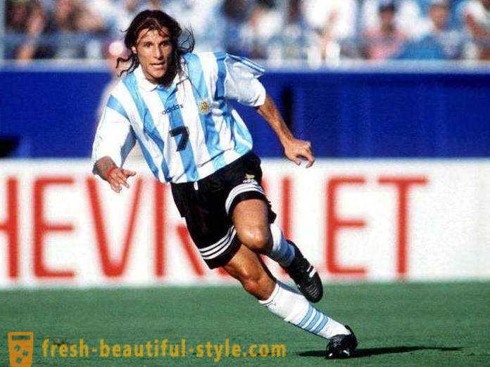 Footballeur argentin Claudio Caniggia: biographie, faits intéressants, carrière sportive