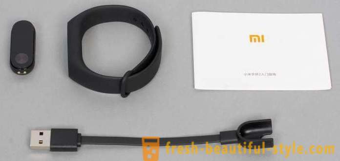 Bracelet Fitness Xiaomi Mi Band: description, instructions, commentaires