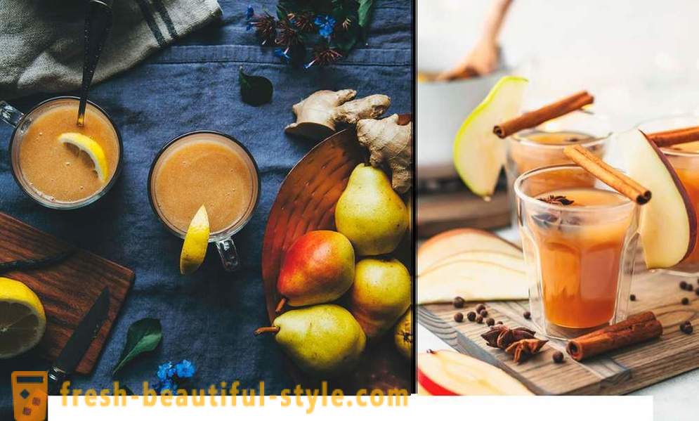 5 recettes de boissons d'automne en bonne santé