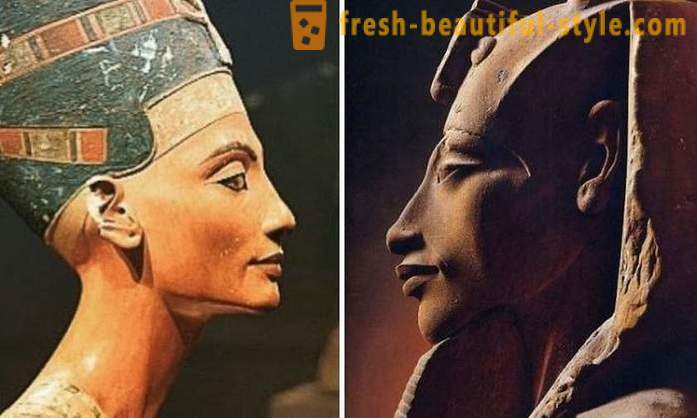 L'histoire du pharaon Amenhotep amour et Néfertiti