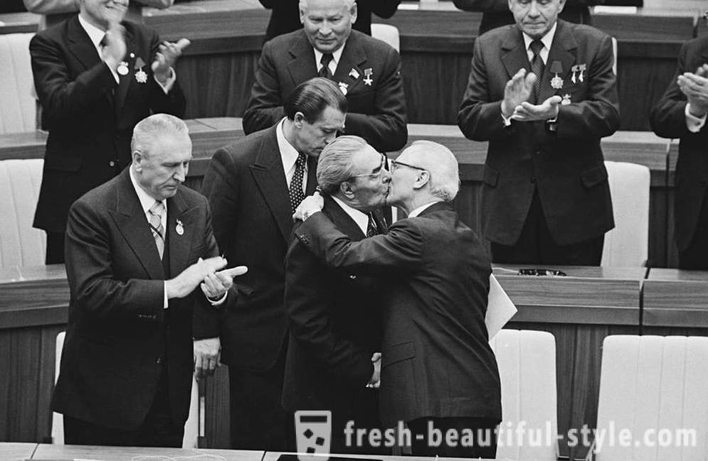 Alors que les dirigeants du monde ont essayé d'éviter d'embrasser Brejnev