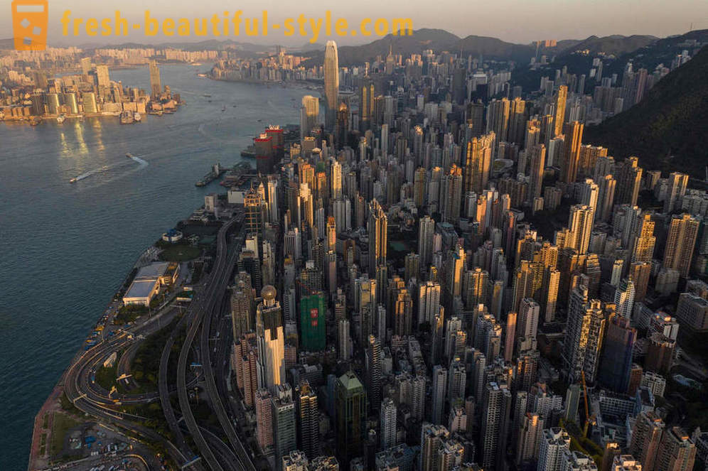 Hong Kong de grande hauteur des photos