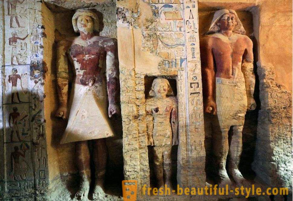 En Egypte, a découvert la tombe d'un prêtre