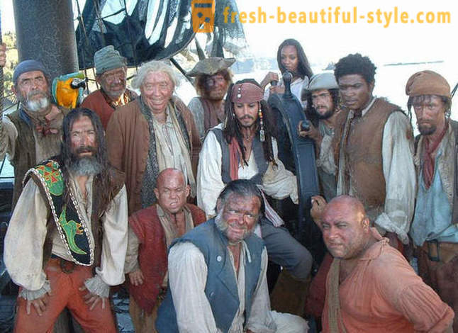 Dans les coulisses du film « Pirates des Caraïbes: La Malédiction du Black Pearl »