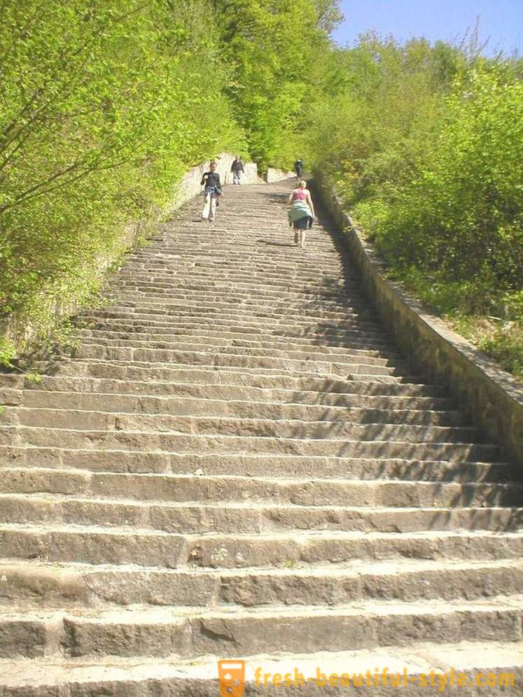 Escalier en pierre de mort en Autriche