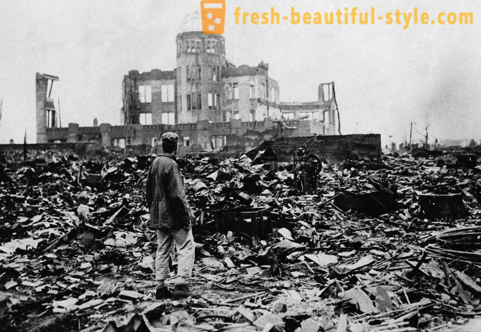 Décourageants photos historiques d'Hiroshima