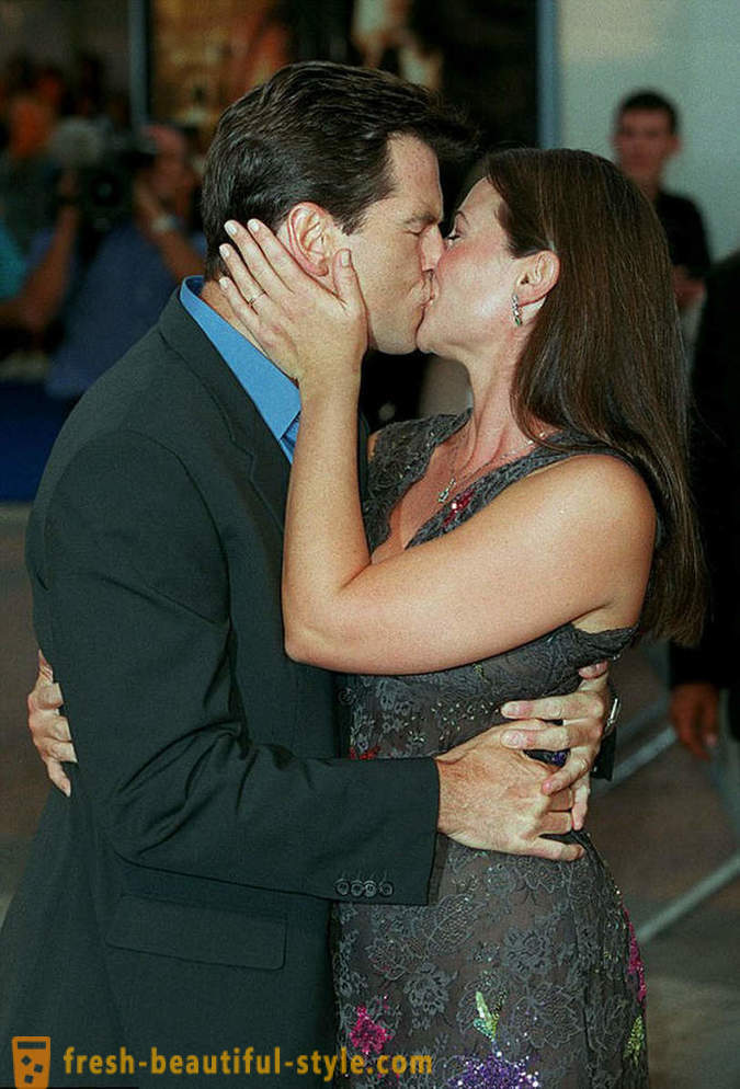 Pierce Brosnan et sa femme ont célébré leur mariage en argent