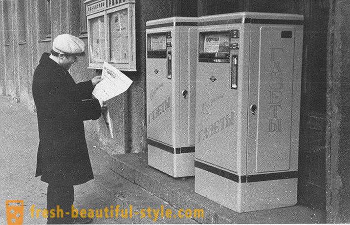 Histoire des distributeurs automatiques en URSS