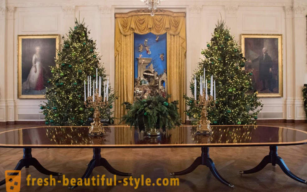 Comment décorer la Maison Blanche pour la nouvelle année