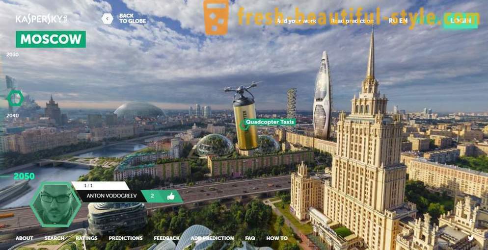 Que va-Moscou en 2050