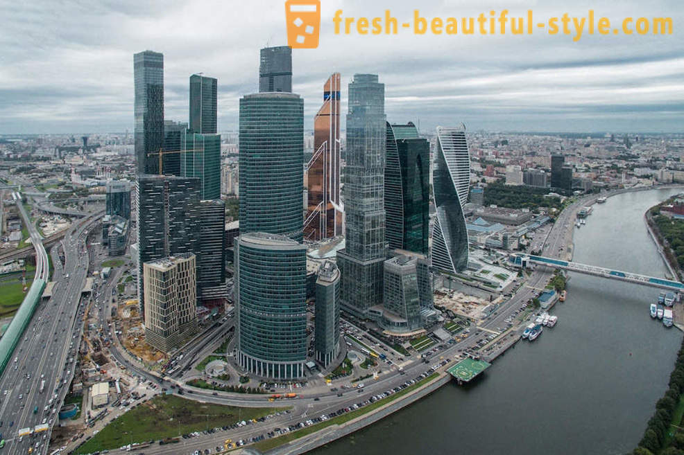 Moscou vue plongeante sur