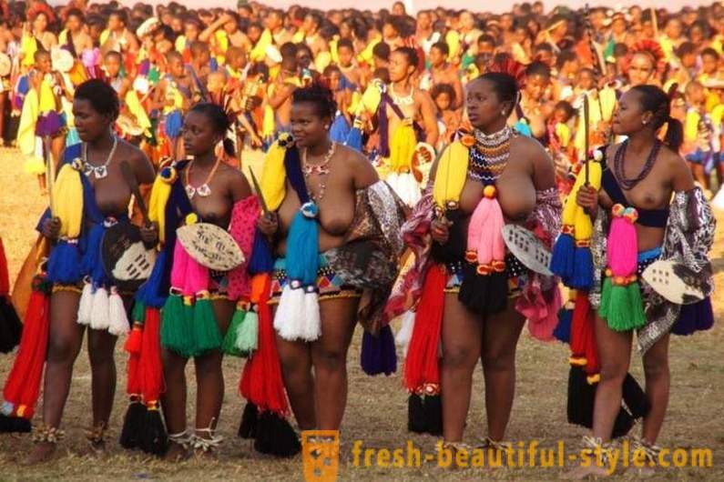 Le défilé des vierges au Swaziland en 2017