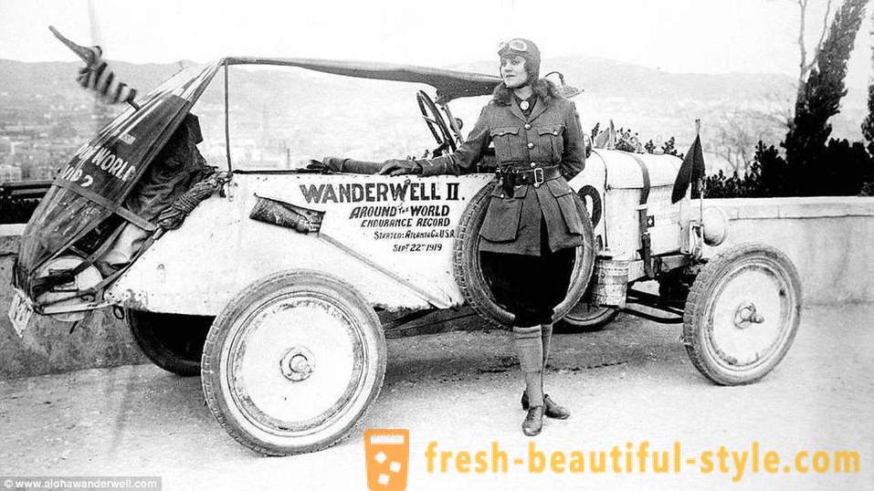 Indiana Jones dans une jupe: la première femme à conduire environ 80 pays en 1920