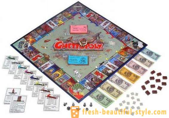 « Gettopoliya » 5 jeux de table interdits dédiés aux vices de la société