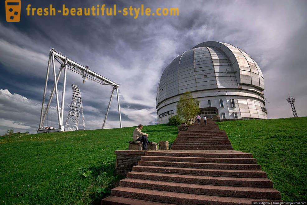 RATAN-600 - le plus grand télescope du monde des antennes radio