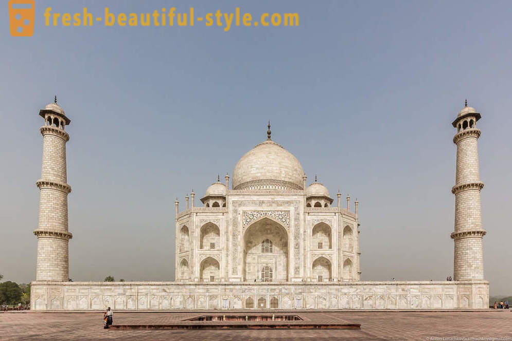 Une courte escale en Inde. Incroyable Taj Mahal