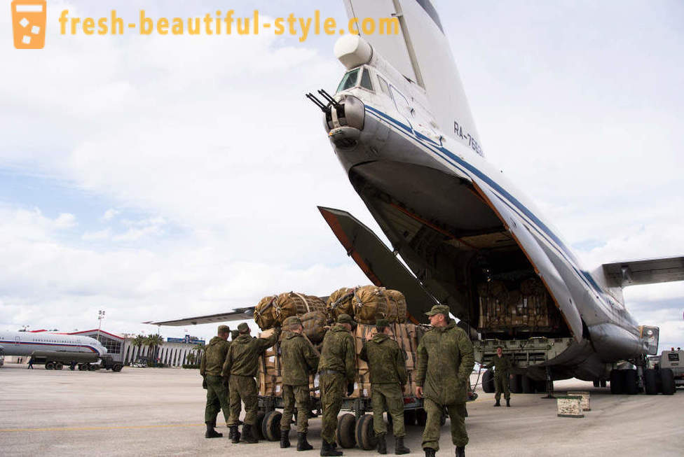 Armée de l'Air russe Base de l'aviation en Syrie