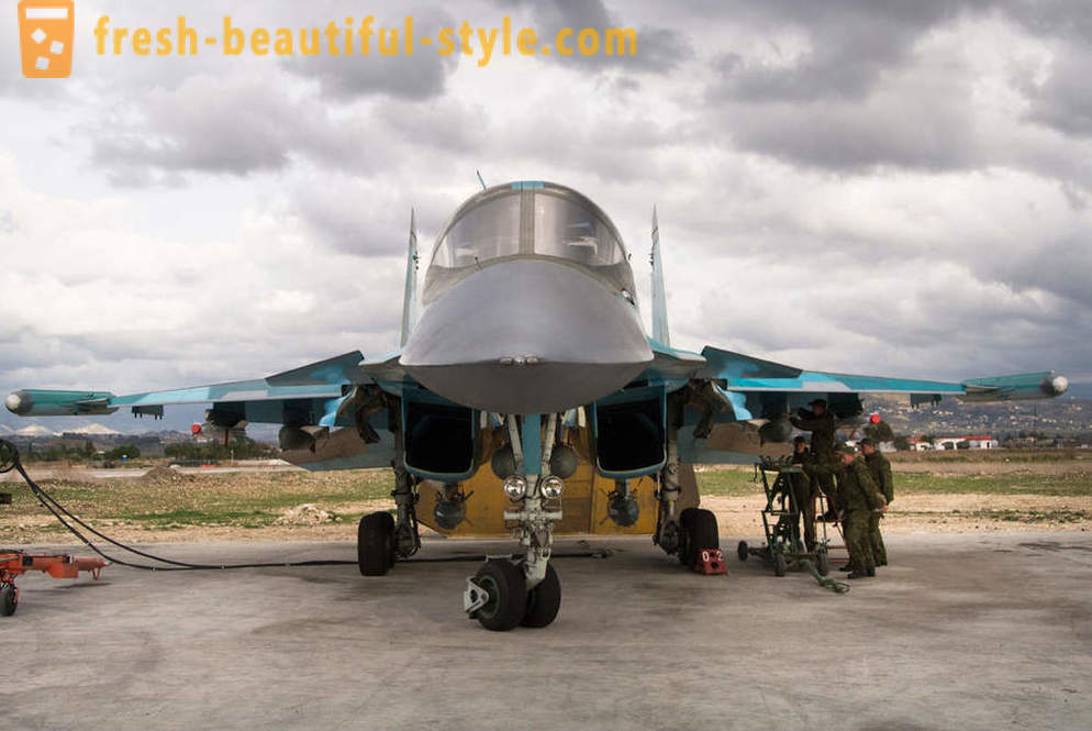 Armée de l'Air russe Base de l'aviation en Syrie
