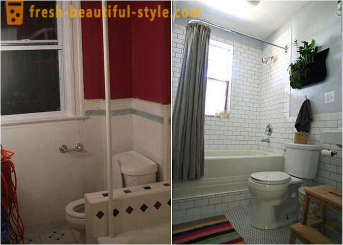 Conversion étonnante de 7 salles de bains: avant et après