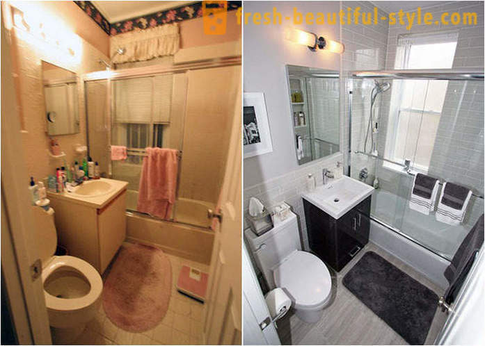 Conversion étonnante de 7 salles de bains: avant et après