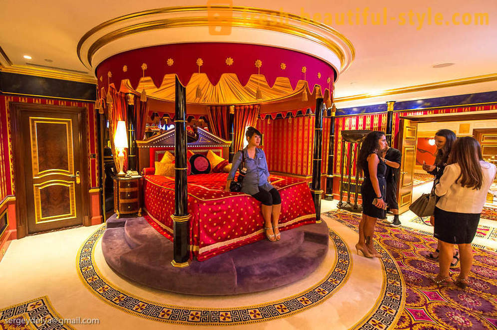 Y at-il une toilette d'or dans le Burj Al Arab?