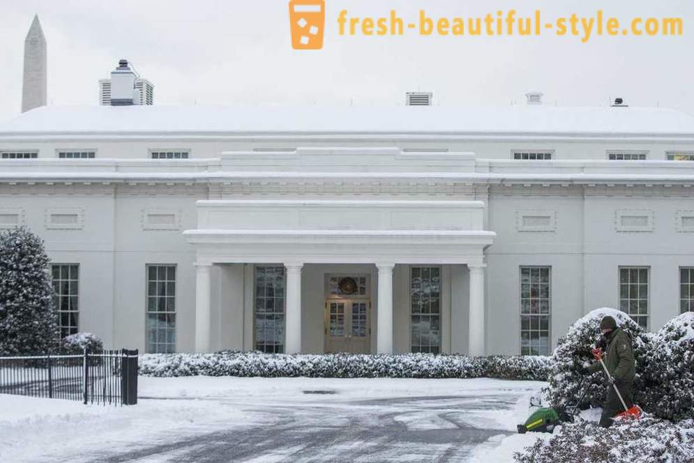A l'intérieur de la Maison Blanche - la résidence officielle du président des États-Unis