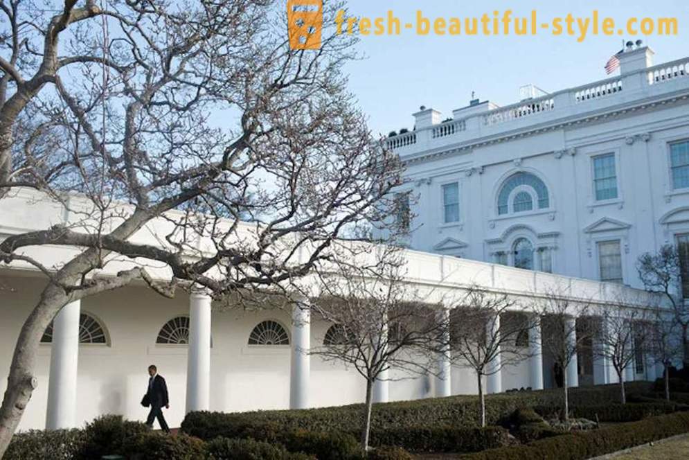 A l'intérieur de la Maison Blanche - la résidence officielle du président des États-Unis