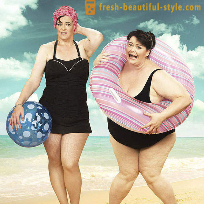La photo originale une femme maigri sur 68 kg