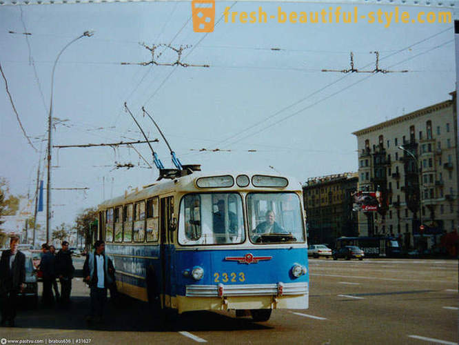 Marcher à Moscou en 1995