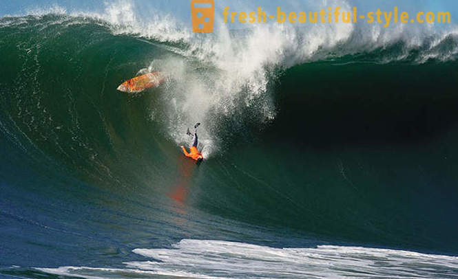 5 spots de surf les plus célèbres, où les vagues géantes légendaires viennent