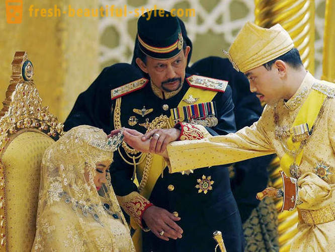 Mariage de luxe du futur Sultan de Brunei