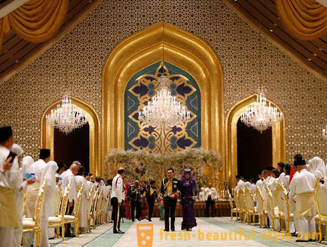 Mariage de luxe du futur Sultan de Brunei