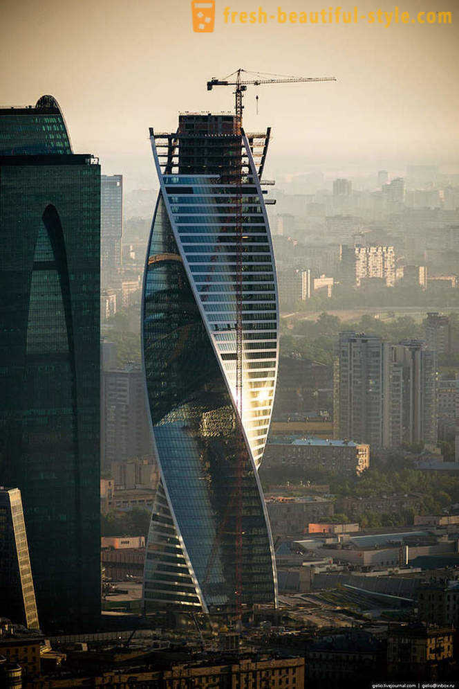Moscou d'une hauteur