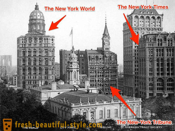 Bel immeuble ancien à New York, qui n'existe