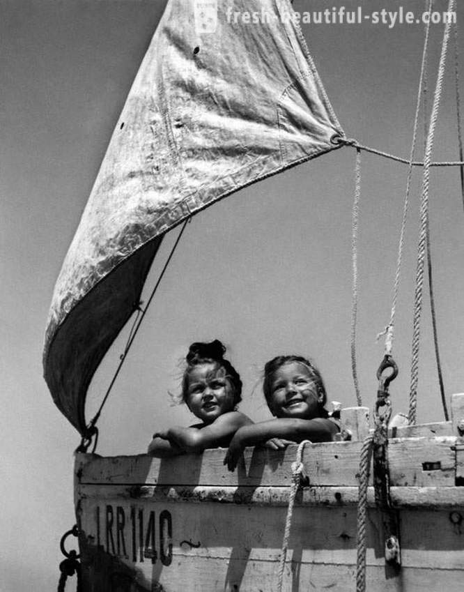 Les enfants sur la photo Photo de Robert Doisneau