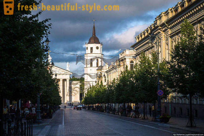 Promenade à travers les bons et mauvais Vilnius