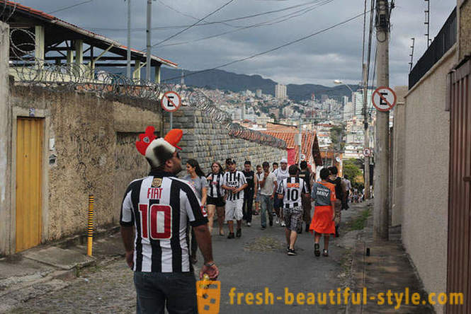 Les villes qui prendront la Coupe du monde disputés 2014. Belo Horizonte