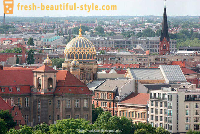 Berlin hauteur de la cathédrale de Berlin